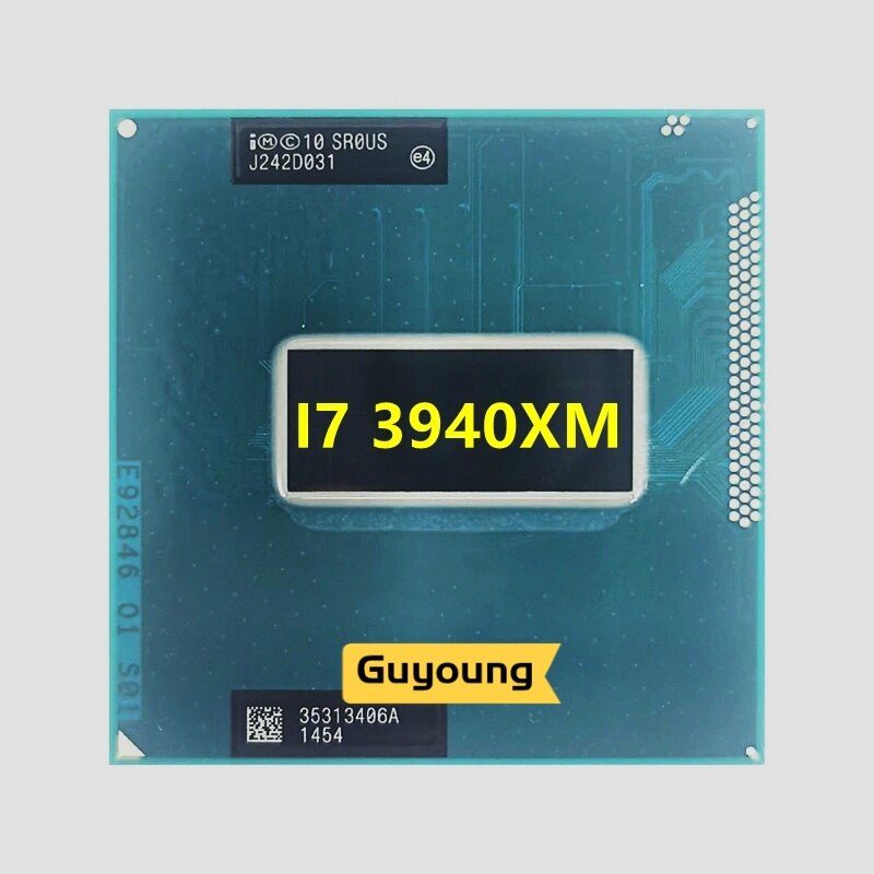  ھ 8  CPU μ, ھ i7-3940XM i7, 3940XM, SR0US, 3.0 GHz, 8M, 55W  G2, rPGA988B